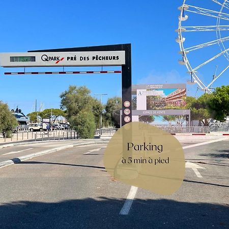 Vieil Antibes, Plage De Sable, Avec Parking Екстериор снимка